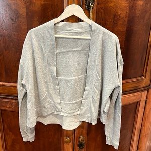 Calvin Klein Performance Quick Dry cropped cardigan